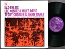 MILES DAVIS LEE KONITZ TEDDY CHARLES Ezz-thetic LP NEW JAZZ NJLP 8295 RVG MONO