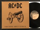 AC/DC FOR THOSE ABOUT TO ROCK LP 1981 QUASI NEUF