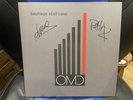 BRAND NEW LIMITED EDITION HAND SIGNED OMD BAUHAUS STAIRCASE RED VINYL LP