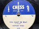 Blues-78 RPM-Howlin' Wolf-You Can't Be Beat/Smoke Stack Lightning-V+