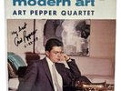 Art Pepper on Score 4030 SIGNED