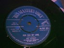 ROCK N ROLL NAT WRIGHT FOR YOU MY LOVE UK HMV RARITY 45POP629  GREAT VERSION VG+