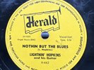 Blues-78 RPM-Lightnin' Hopkins-Nothin But The Blues/Early Mornin' Boogie-V+