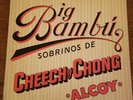 Cheech & Chong Big Bambu Vinyl Record W/ Paper 1972 EX/VG