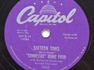 Tennessee Ernie Ford You Don't Have to be a Baby to Cry/Sixteen Tons 78RPM #3262