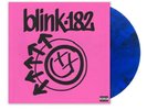 blink 182 - one more time - translucent blue and black swirl - vinyl