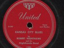 Blues 78 - Robert Nighthawk & His Nighthawks Band - Kansas City Blues on United