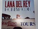 Lana Del Rey HONEYMOON 2LP Transparent Red Vinyl Record NM
