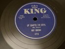 King 78 RPM Roy Brown - Up Jumped The Devil 4715 V++