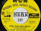 Ska R&B Soul Instro 45 BYRON LEE & DANNY DAVIS Night Train / Dee Wah MGM dj hear