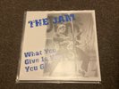 The Jam - What You Give Is What You Get LP  white vinyl
