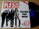 KISS-Dressed to kill-LP Mexico Promo Radio Unique Cover