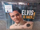 Elvis Presley - ELVIS IS BACK - 180gm BLUE Color Vinyl LP Friday Music NEW  Rare