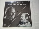disque 33 tours Zoot Sims Plus Joe Pass Blues For 2
