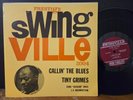 Tiny Grimes ‎– Callin' The Blues Prestige Swingville RVG Ray Bryant Lockjaw VG+