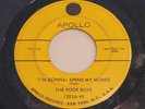 POOR BOYS I'm Gonna Spend My Money RARE APOLLO STOCK NORTHERN SOUL 45 Wash HEAR
