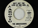 Northern Soul 45 - Ambassadors - Ain't Got The Love - Arctic - Pete Rock