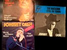 3 Johnny Cash Schlager Country Singles vinyl 7 Matador General Lee Wo ist zu 45
