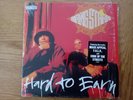 GANG STARR: HARD TO EARN: ORIGINAL 1993 US 2 LP: HYPE STICKER: EX+ LOVELY COPY