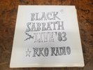 BLACK SABBATH Captured Live BBC / RKO 1983 Hard Rock VG+ VINYL 3xLP Record USED