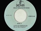 Modern Soul Boogie 45 - Solid Brothers Band - Let's Go Disco - Baldwin