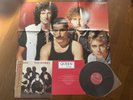 STICKER & POSTER QUEEN THE WORKS EMS-91076 VINYL JAPAN LP OBI EX/EX