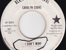 Northern Soul--Carolyn Cooke--I Don't Mind / Tom, Dick And Harry