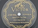 Wayne King And His Orchestra Goofus / Swamp Ghosts 78 RPM E-