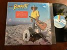 Jimmy Buffett LP Riddles In The Sand MINT w/ Hype Sticker