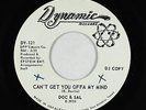 Northern Soul 45 - Doc & Sal - Can't Get You Offa My Mind - Dynamic - VG+