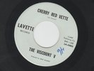 SURF HOTROD ROCKER 45 - VISCOUNT- CHERRY RED VETTE - HEAR 1965 LAVETTE