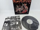 Slayer Show No Mercy Silver Label Etching Metal Blade MBR 1013 1983 LP