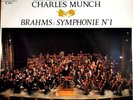 CHARLES MUNCH BRAHMS SYMPHONIE 1 ORCH DE PARIS EMI CVB2085 NM/NM