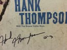 Hank Thompson Autographed  Lp Vinyl Vintage Signed Columbia