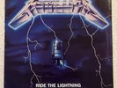 Metallica - Ride The Lightning Vinyl Lp Vertigo Records Pressing