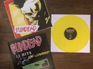 THE UNDEAD 12 HITS UN-COVERED LIMITED YELLOW VINYL MISFITS SAMHAIN RARE