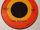 Beatles 45 Nowhere Man / What Goes On - target dome pressing; black subsidiary