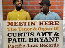 LP: Curtis Amy, Paul Bryant, Meetin’ Here, Pacific Jazz, Mono, 1961, Jazz, 1st