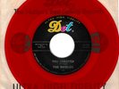 THE SHIELDS    YOU CHEATED    RED VINYL DOO-WOP PROMO 45 WITH FACTORY SLEEVE