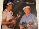 JETHRO BURNS AND RED RECTOR OLD FRIENDS REBEL EXC VINYL LP 144-70W - AUTOGRAPHED