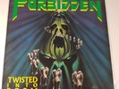 Forbidden - Twisted Into Form - Vinyl LP UK 1st Press 1990 EX/EX Under one Flag