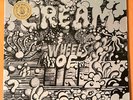 CREAM  Wheels of Fire ATCO STEREO 1968 ROCK 2LP Rare FOIL COVER VG++/EX
