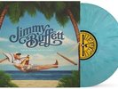 Jimmy Buffett PATCH & Equal Strain on All Parts BLUE LP SWIRL INDIE w/poster