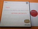 Grumiaux Bach Six Sonatas & Partitas Solo Violin Philips Stereo 3LP Box '71 NM