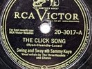 Swing & Sway With Sammy Kaye ‎The Click Song/ Here Comes The Milkman 10