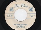 Rockabilly/Rockabilly Instro. JACK WINSTON It's Rock & Roll/Shagin' Dragin' HEAR