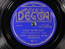 Louis Armstrong DECCA 835 E 