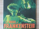 BRIDE OF FRANKENSTEIN STUNNING ORANGE VINYL AND DOULE SIZED POSTER, DRACULA