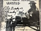 VERNON WRAY: WASTED Vinyl LP - SIGNED 1972 Original, Link Wray's Brother, Tucson