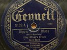 King Oliver's Creole Jazz Band Dipper Mouth Blues Gennett 5132 78 Weather Bird